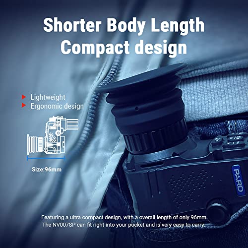 Night Vision Goggles with Rangefinder & Clip-on Scope