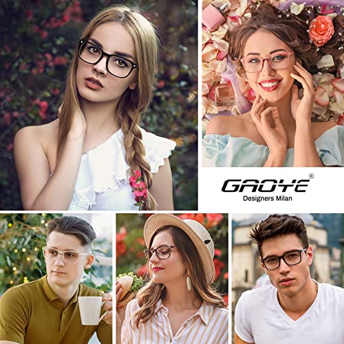 3-Pack Square Blue Light Blockers for Women/Men