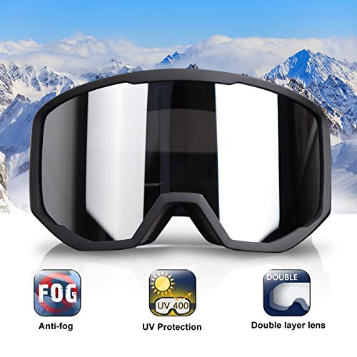 OTG Ski Goggles with UV Protection
