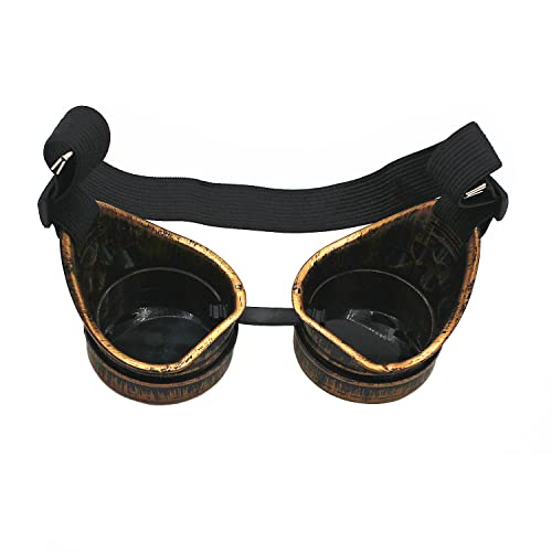 Vintage Steampunk Goggles Gothic (Purple Bronze)