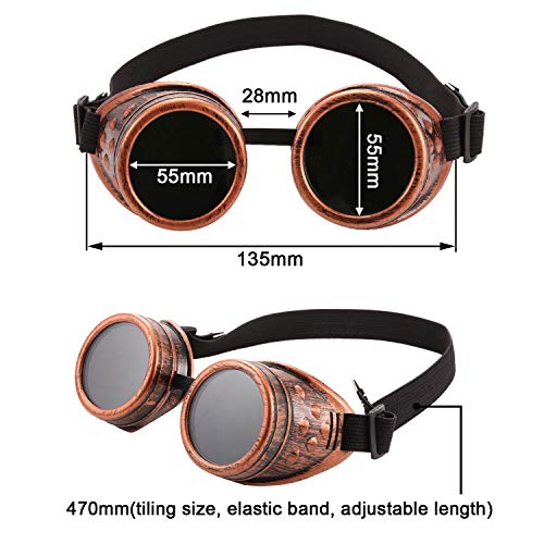 Retro Steampunk Goggles for Women