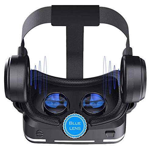VR Headset with Remote for TV & Games