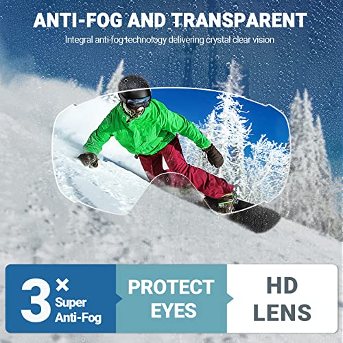 Anti-Fog Ski Goggles - OutdoorMaster