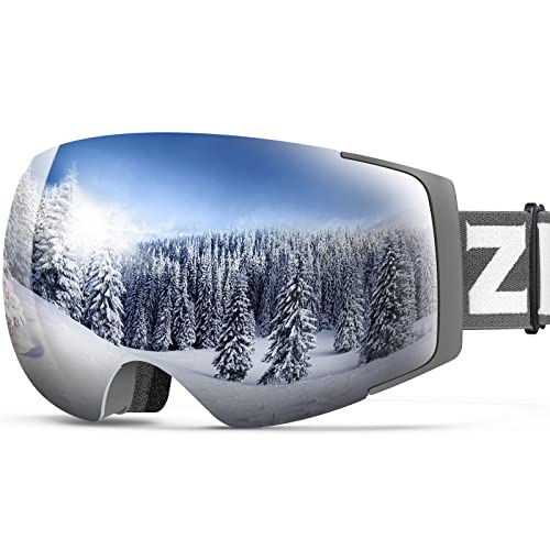 ZIONOR X4 Magnetic Snow Goggles - Adult Size