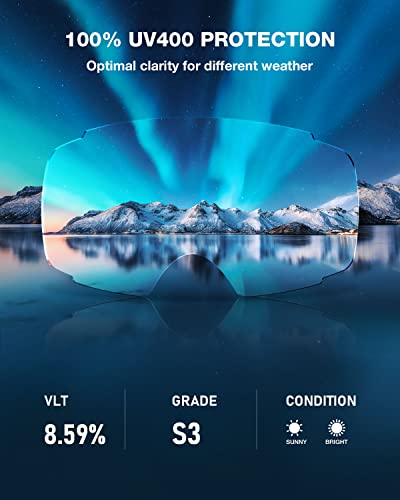 ZIONOR X4 Magnetic Snow Goggles - Adult Size