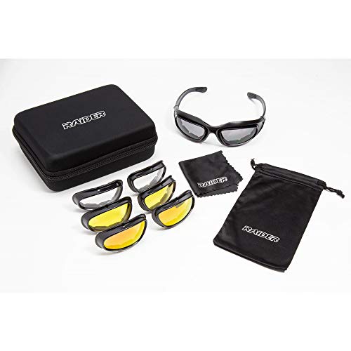 Premium Motorcycle Street Bike Goggles Kit