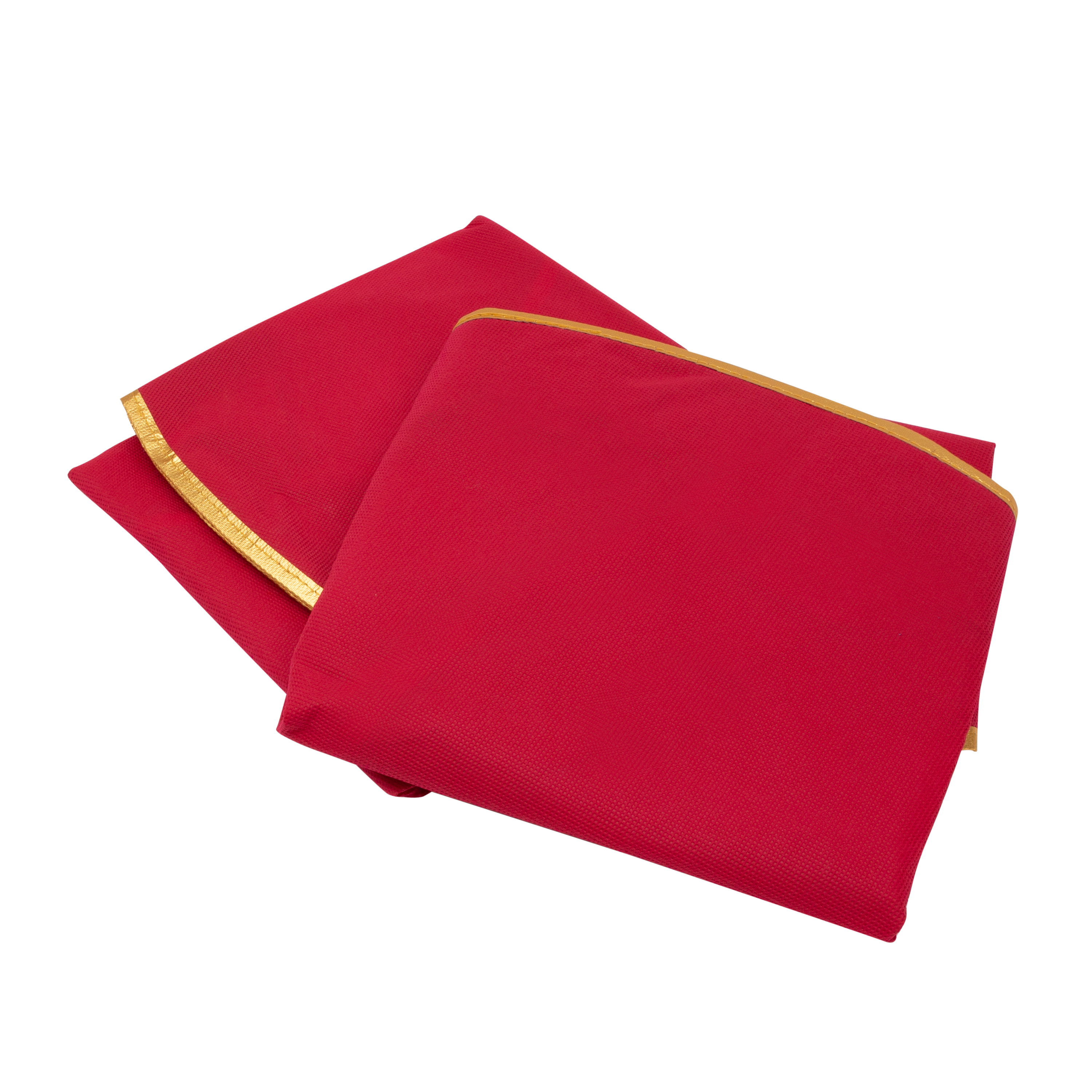 Simplify 2 Pack 30" Christmas Holiday Wreath Bag, Red Nonwoven