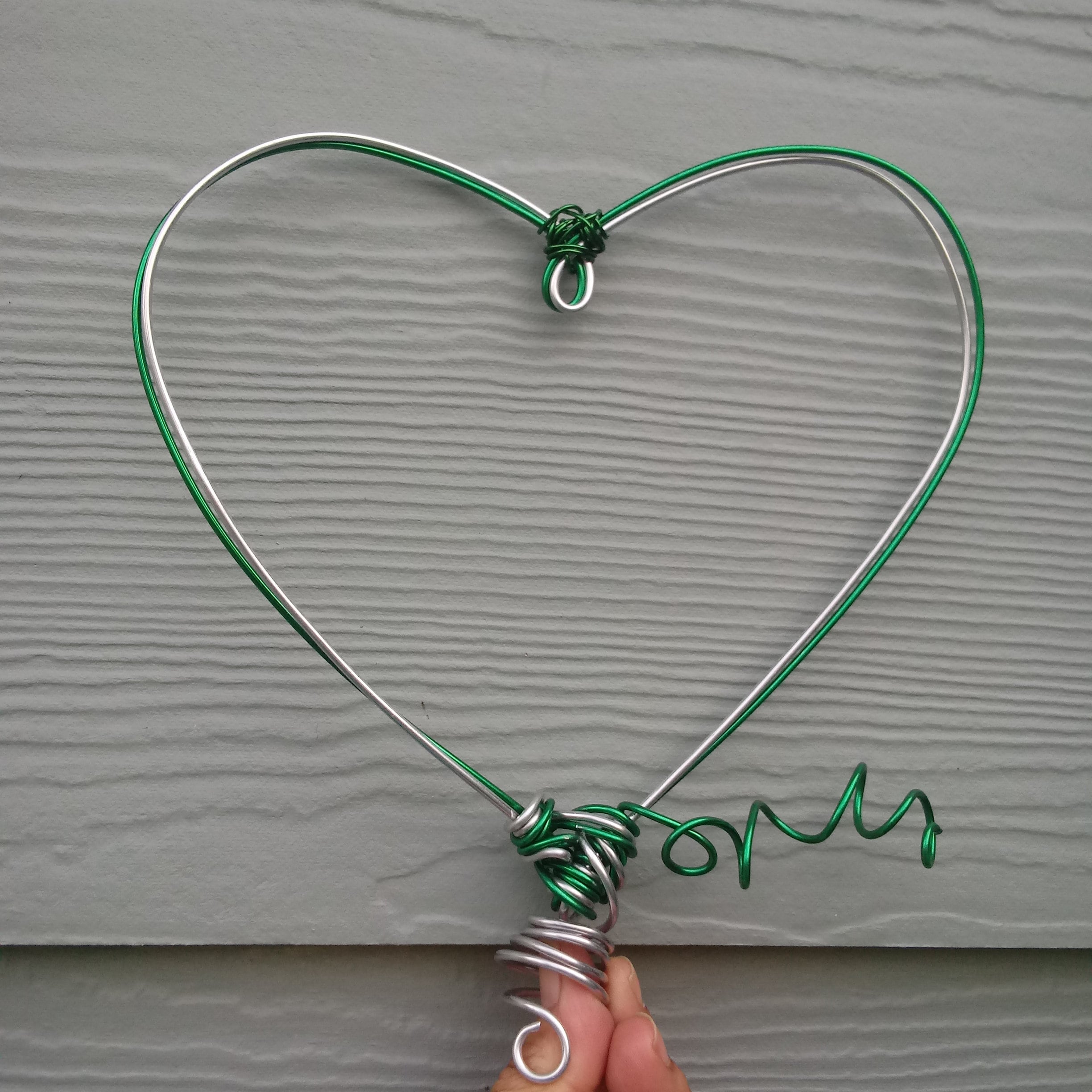 Heart Christmas Tree Topper - Dual Tone Option