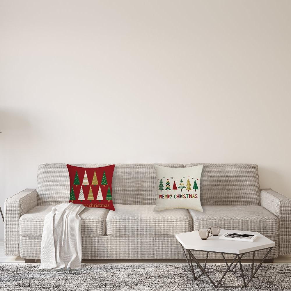 Christmas Pillow Cover - Linen & Cotton