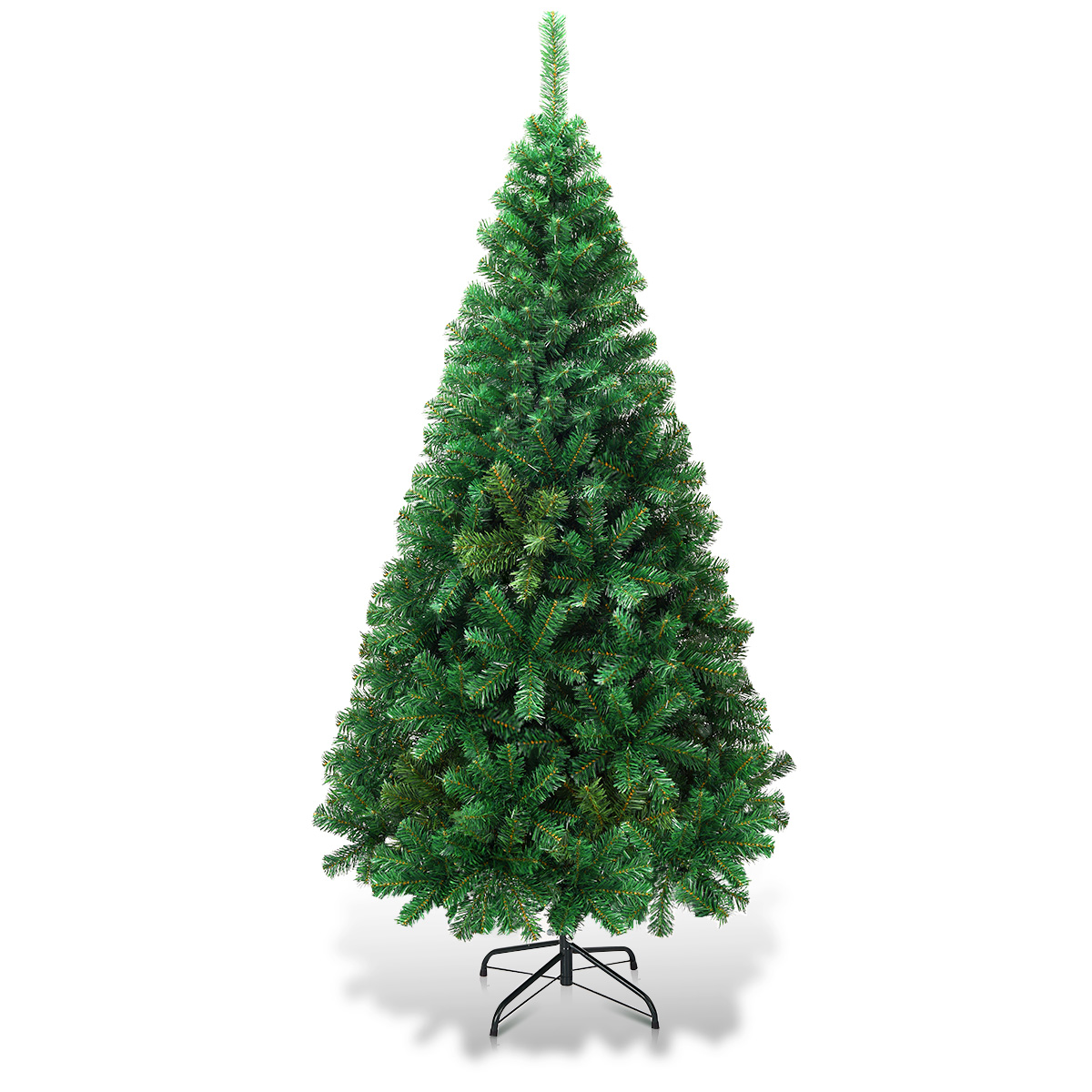 6Ft PVC Christmas Tree for Indoors & Outdoors