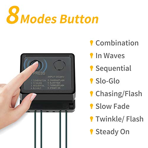 Waterproof 115Ft Christmas LED String Lights