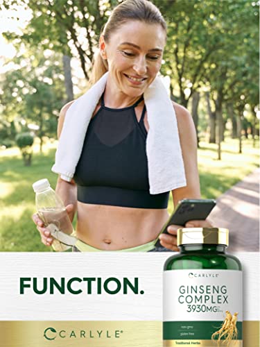 Ginseng Extract Complex | 200 Capsules | Non-GMO