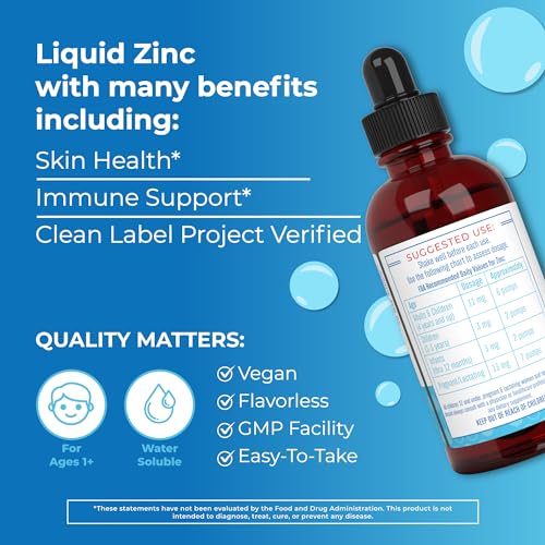 Ionic Zinc Immune Support Liquid Supplement