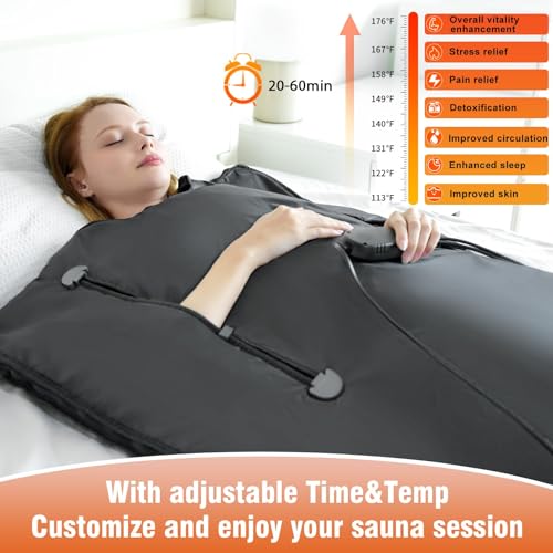 TLITLIING Infrared Sauna Blanket for Detoxification - 5 Layer