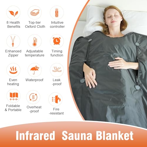 TLITLIING Infrared Sauna Blanket for Detoxification - 5 Layer