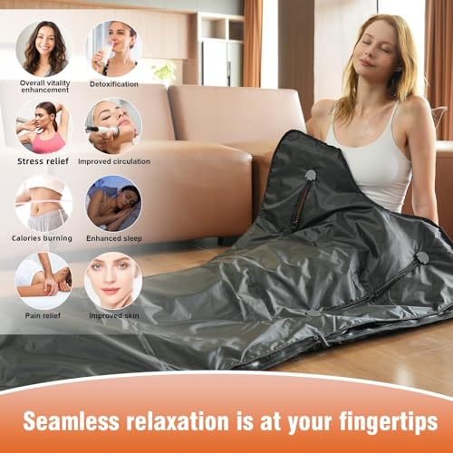TLITLIING Infrared Sauna Blanket for Detoxification - 5 Layer