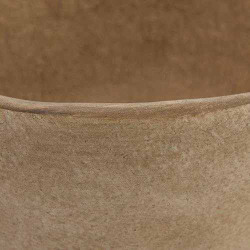 Boho Terracotta Footed Planter with Organic Edge