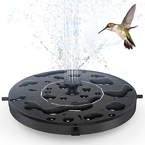Floating Solar Powered Water Fountain Pump for Outdoor Décor