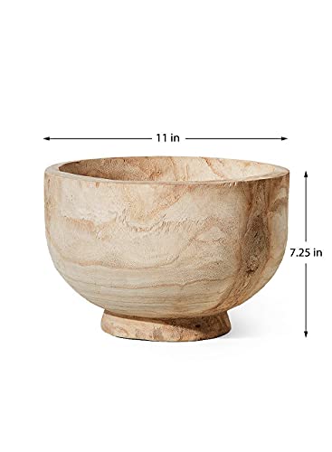 Handmade Wooden Decorative Bowl for Home Décor