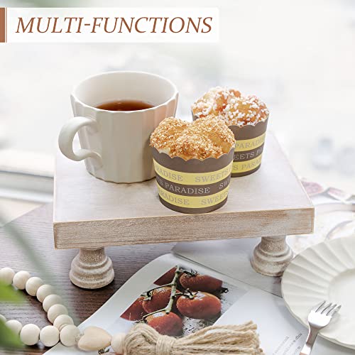 Rustic Farmhouse Riser: Decorative Stand for Home Decor