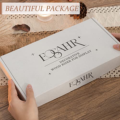 Rustic Farmhouse Riser: Decorative Stand for Home Decor