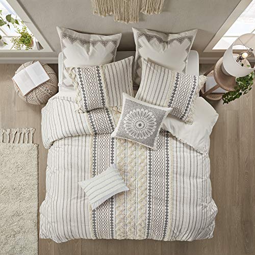 Boho Chenille Tufted King Size Comforter Set