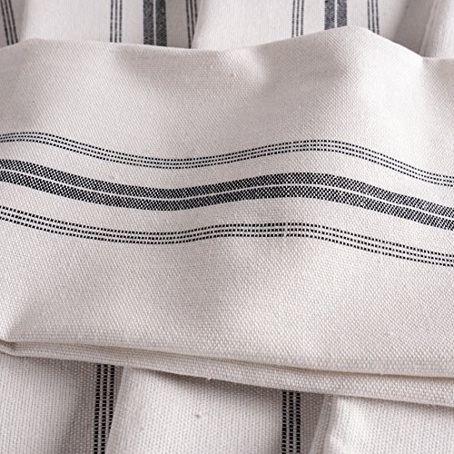 Classic Farmhouse Stripe Kitchen Towels Set of 12
