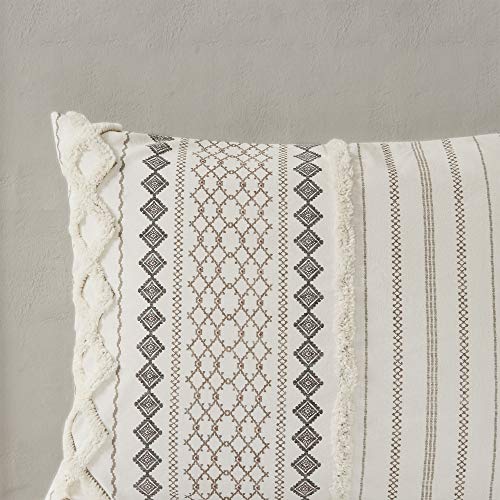 Boho Chenille Tufted King Size Comforter Set