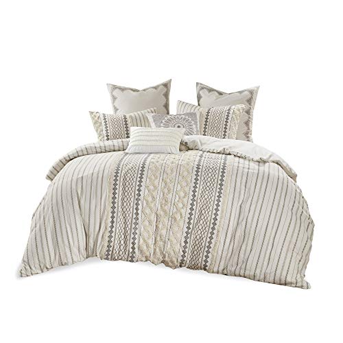 Boho Chenille Tufted King Size Comforter Set