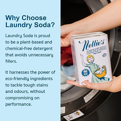 Nellie's Laundry Soda - Gentle & Environmentally Friendly - 100 Loads