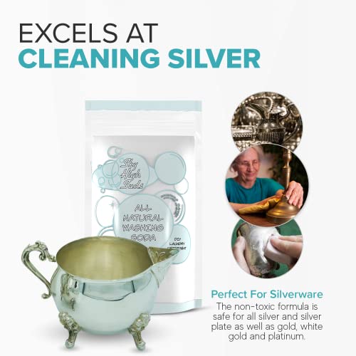 Eco-Friendly 10lb All-Natural USA Washing Soda, Recyclable Bag