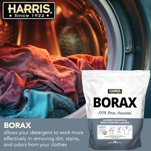 Harris Borax Powder Laundry Booster, 10lb (Unscented)