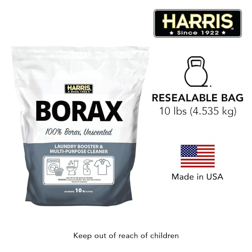 Harris Borax Powder Laundry Booster, 10lb (Unscented)