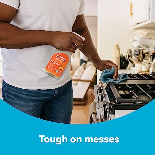 ECOS Plant-Based Multi-Surface Cleaner Spray, Orange, 22 oz