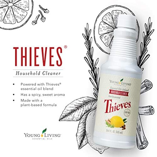 Young Living Thieves Household Cleaner, 14.4 oz Bottle