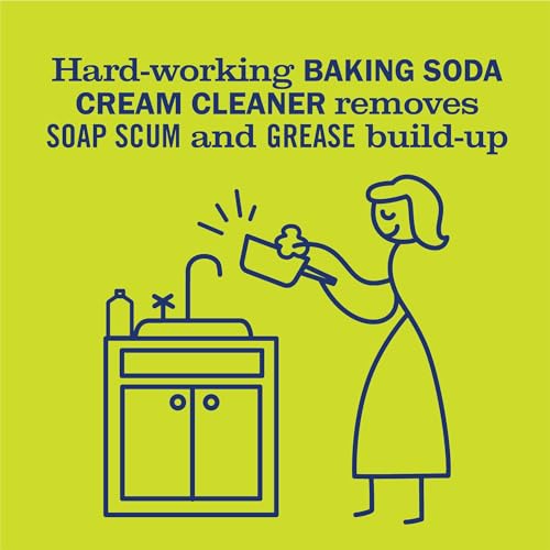 Clean Day Baking Soda Cream Cleaner, Lemon Verbena