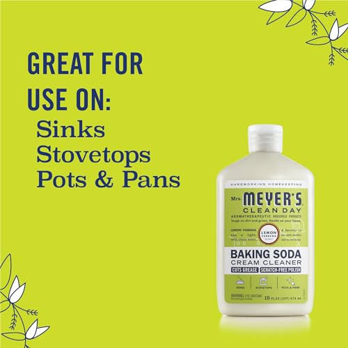 Clean Day Baking Soda Cream Cleaner, Lemon Verbena