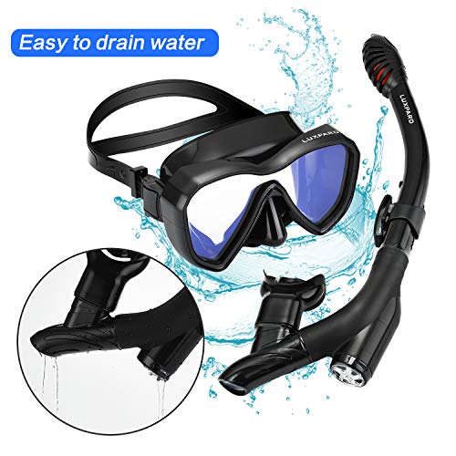 LUXPARD Anti-Fog Snorkel Set with Panoramic View