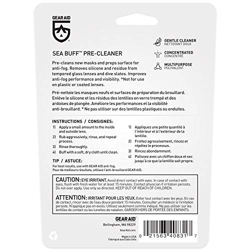 GEAR AID Sea Buff Dive Mask Cleaner 1.25 oz