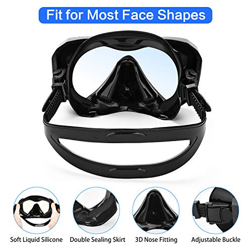 LUXPARD Anti-Fog Snorkel Set with Panoramic View