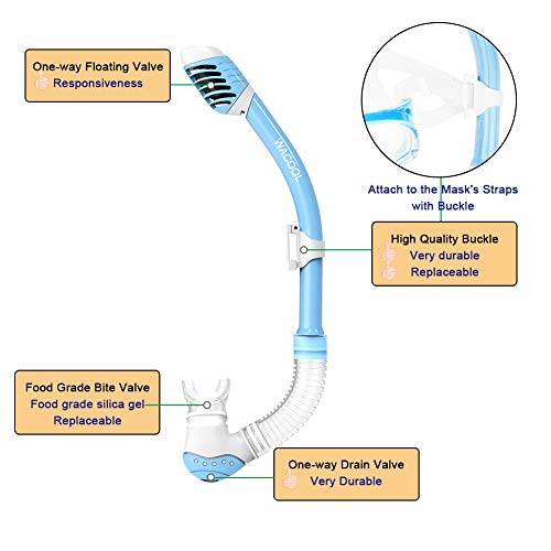 Junior Snorkeling and Diving Set with Anti-Fog Glass