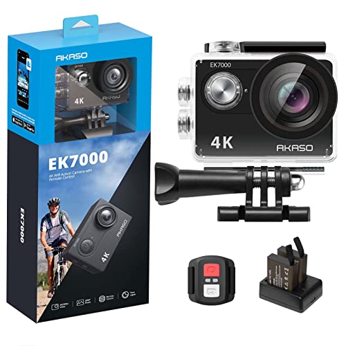 AKASO EK7000 4K30FPS 20MP WiFi Underwater Action Camera