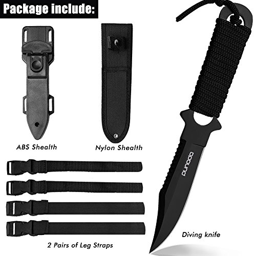 Punada Dive Knife Set with Thigh Holster