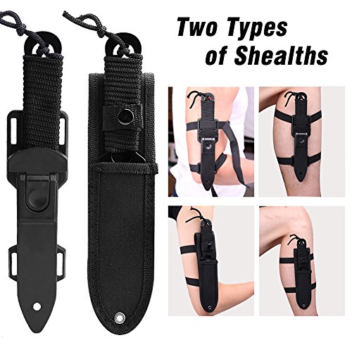 Punada Dive Knife Set with Thigh Holster