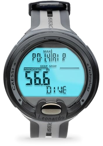 Cressi Leonardo Dive Computer, black/grey
