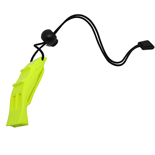 Orange Dolphin Loudest Whistle for Dive Safety, Yellow