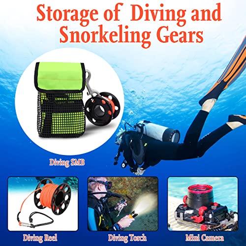 Scuba Gear Bag with Safety Marker Buoy Pocket