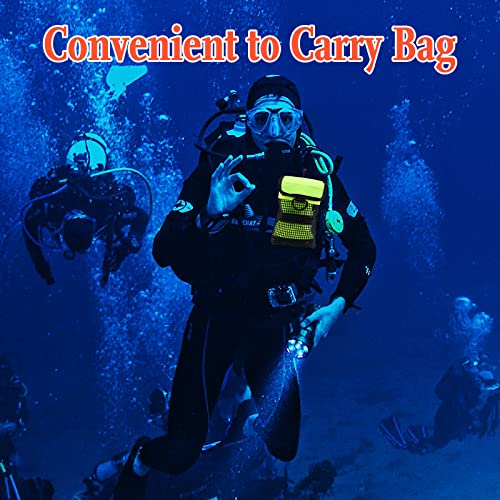 Scuba Gear Bag with Safety Marker Buoy Pocket