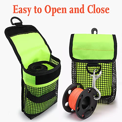 Scuba Gear Bag with Safety Marker Buoy Pocket