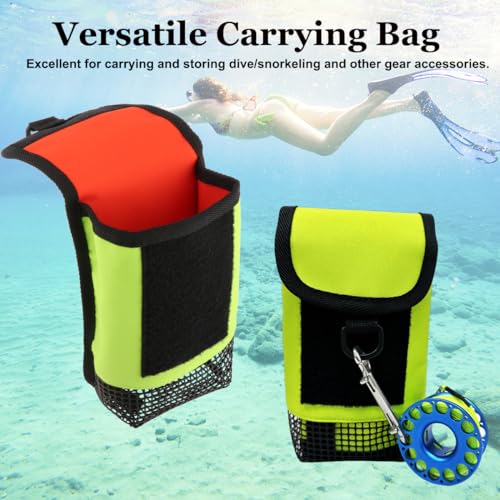 Fiozinx Finger Reel/SMB Buoy Storage Bag (Green)